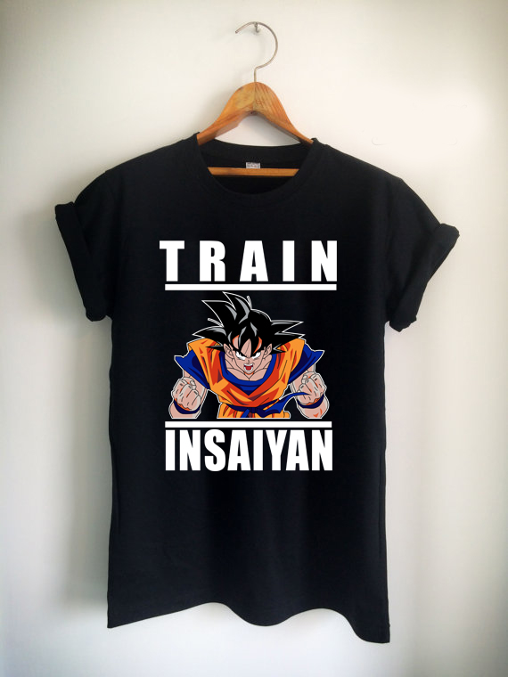 train like goku shirt