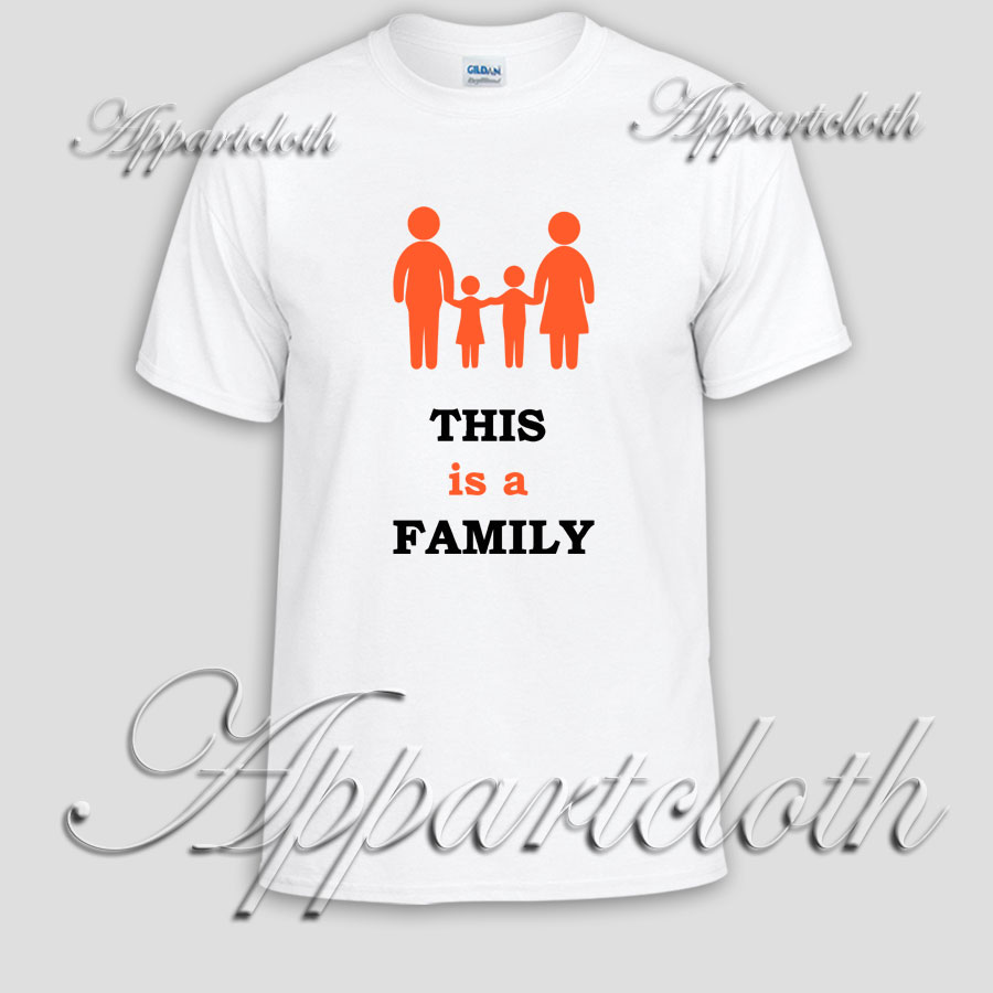 THIS IS NOT A FAMILY Unisex Tshirt