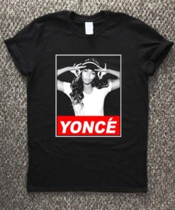 Beyonce Yonce Obey Style Unisex Tshirt