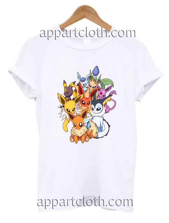 Pokemon eevee evolution Unisex Tshirt