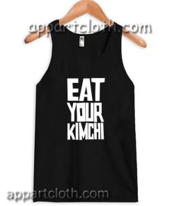 EAT YOUR KIMCHI Adult tank top