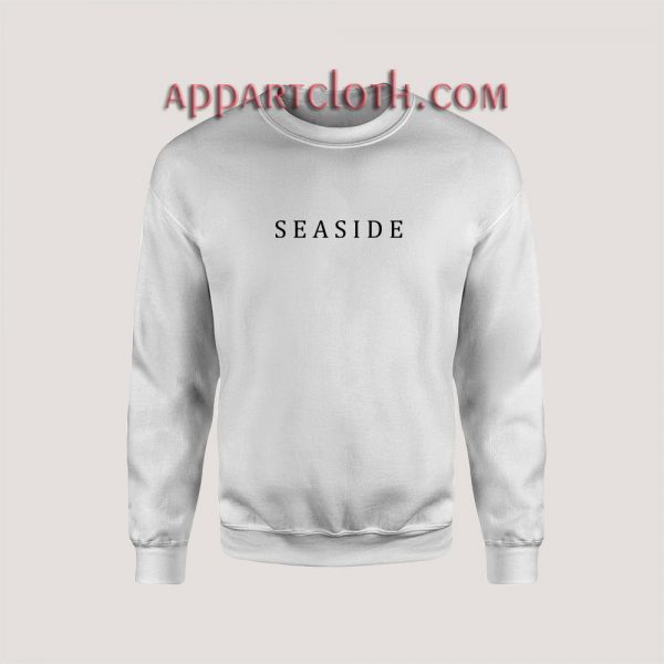 seaside unisex sweatshirt