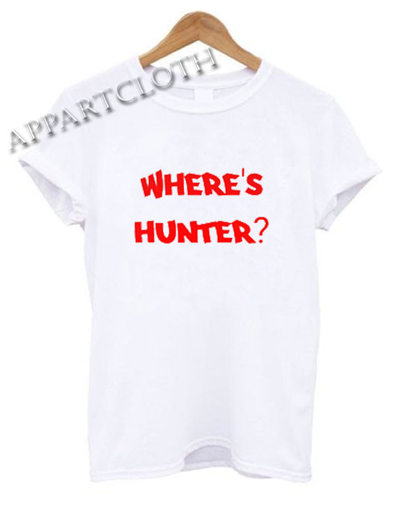 Where’s Hunter Shirts Size XS,S,M,L,XL,2XL - appartcloth
