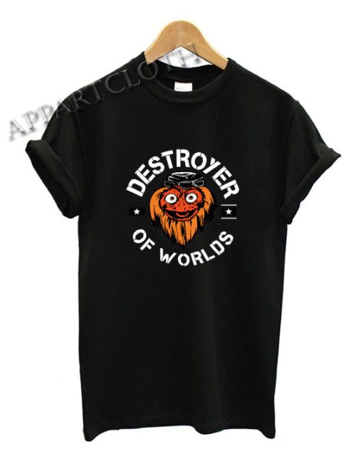 Gritty Destroyer Of Worlds Shirts Size XS,S,M,L,XL,2XL - appartcloth